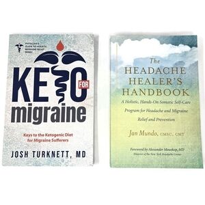 Keto For Migraine & Headache Healer's Handbook Book Bundle